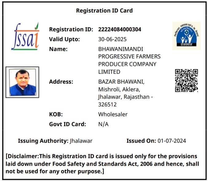 FSSAI License